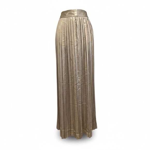 Toccin Dillon Pleated Maxi-Skirt Size 6 - Picture 9 of 12